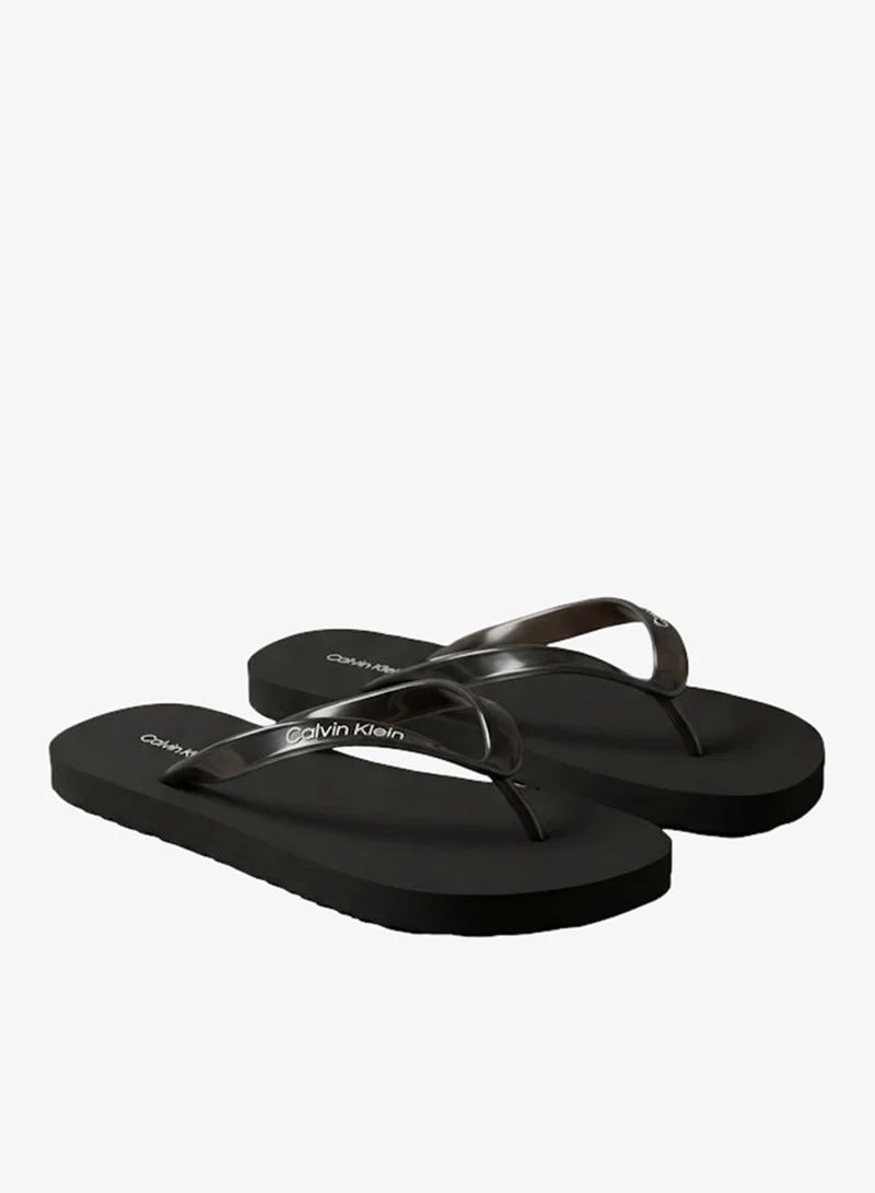 CALVIN KLEIN  Arwa - Metallic Pearlised Flip Flops for Women | Best Price UAE